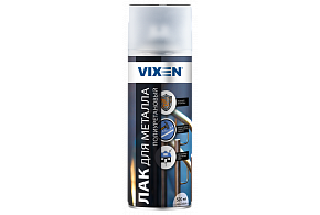 VIXEN Лак аэрозоль для металла VX-24004 полиуретановый 520 мл															