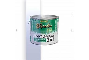 Грунт-эмаль по ржавчине "3 в 1", 1,8 кг,  зеленый, антикоррозийная, износостойкая