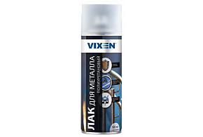 VIXEN Лак аэрозоль для металла VX-24004 полиуретановый 520 мл															