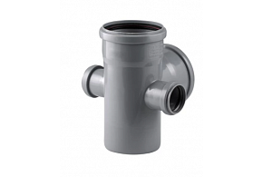 36542 Крестовина двухплоскостная, левая/правая ВК ПП 110/110/50/50х87, серый