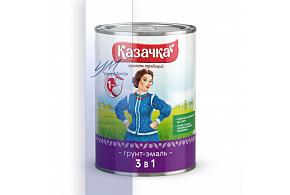 Казачка грунт-эмаль по ржавчине зеленая  0,9 кг