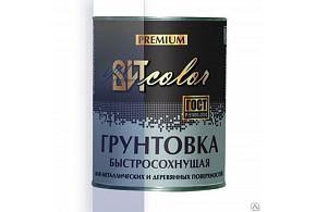 Грунтовка ГФ-021 быстросохнущая 1,8кг, серая