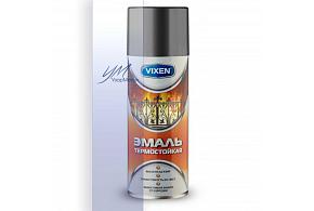 VIXEN Эмаль аэрозоль термостойкая 520 мл, графит