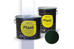 "CERTA-PLAST" грунт-эмаль 3в1 по ржавчине зеленый мох (0,8кг)
