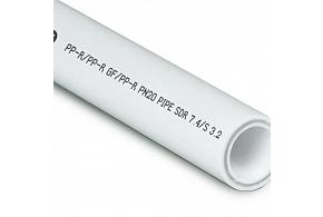 10329 Труба PPR/GF/PPR  25х3,5 PN20 белый
