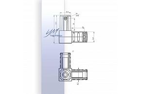Соединитель XYZ 20х20х1,5мм