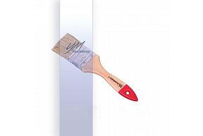 Кисть плоская нат.щетина 2"-50 мм, стандарт