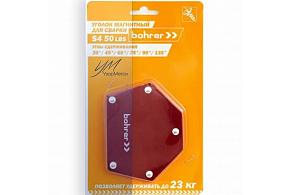 Уголок магнитный для сварки Bohrer S4 30°/45°/60°/75°/90°/135° (до 23 кг удержание) 