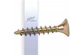 Саморезы унив. 3,5х20 желтые