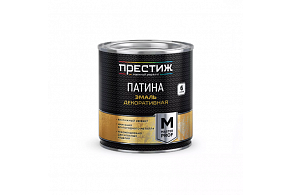 ПРЕСТИЖ эмаль декоративная ПАТИНА медь 0,2 л