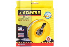 STAYER 30м, фиберглассовая мерная лента (3415-30)