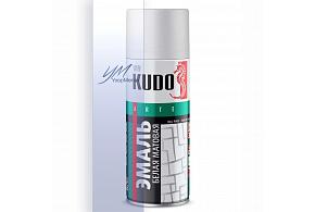 KUDO эмаль аэроз. унив. RAL-9003 белая матовая (520 мл)