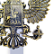 6316 Герб РФ большой 350х320мм