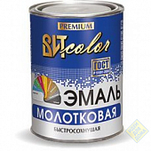 Эмаль молотковая 0,8 кг, Серебристая