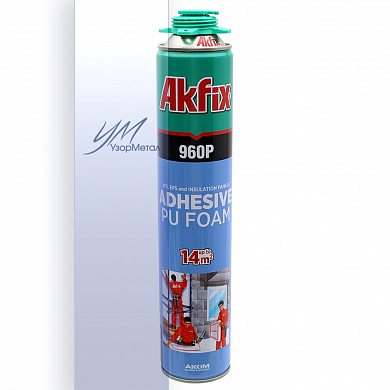 Клей-пена всесезонная AKFIX 960Р 800мл