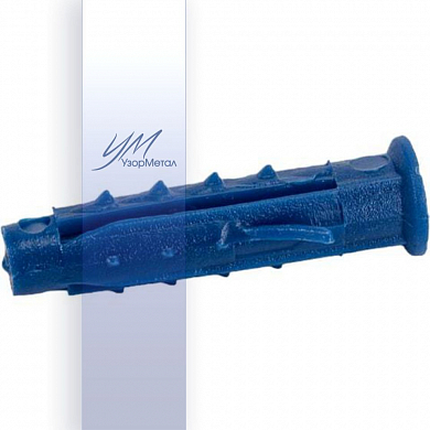 Дюбель распорн. 5х25 (усы,шипы) синие