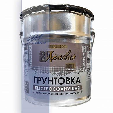 Грунтовка ГФ-021быстросохнущая 5кг, серая