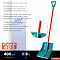 Пластиковая снеговая лопата Grinda PROLine Fiber-400 400 мм 39941