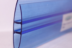 Профиль Novattro HP 10*6000мм соединительный неразъемный (синий)